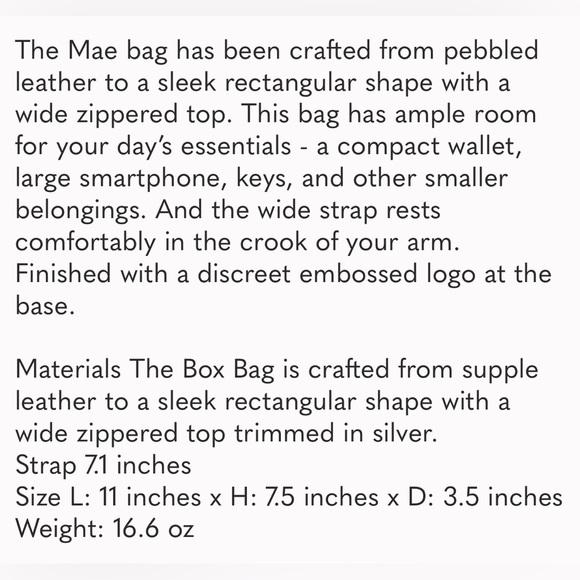 The Horse taupe pebbled leather shoulder bag, used once, like new condition - Picture 9 of 9